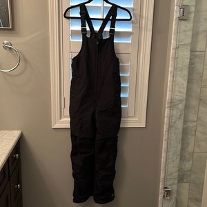 Lands' End Black Kids' Snow Bib